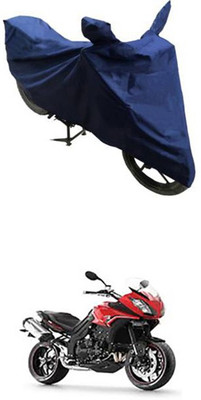 Coverit Two Wheeler Cover for Triumph(Blue)