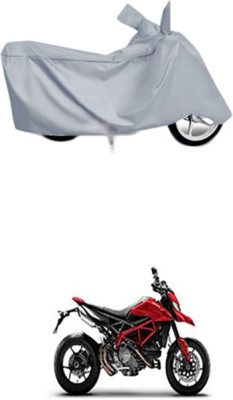 Coverit Two Wheeler Cover for Ducati(Hypermotard, Silver)