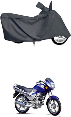 Coverit Two Wheeler Cover for TVS(Victor GLX, Grey)