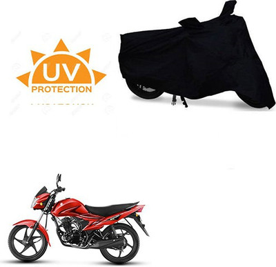 Mdstar Waterproof Two Wheeler Cover for Suzuki(Hayate, Black)