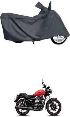 Coverit Two Wheeler Cover for Royal Enfield(Grey)