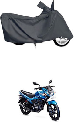 Coverit Two Wheeler Cover for TVS(Grey)