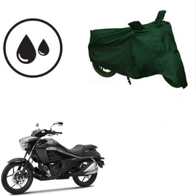 RPSENTTERPR Waterproof Two Wheeler Cover for Suzuki(Intruder, Green)