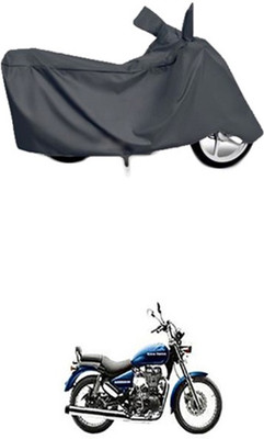 Coverit Two Wheeler Cover for Royal Enfield(Thunderbird 500, Grey)