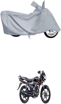 Coverit Two Wheeler Cover for TVS(Phoenix 125, Silver)
