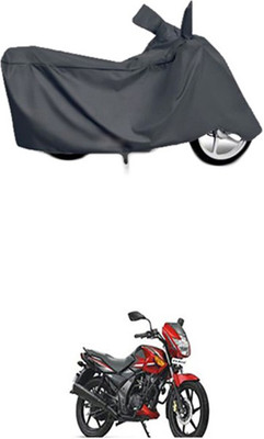 Coverit Two Wheeler Cover for TVS(Grey)