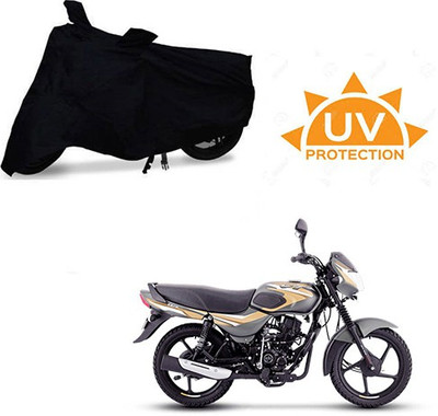 Mdstar Waterproof Two Wheeler Cover for Bajaj(CT100, Black)