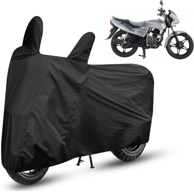 THE REAL ARV Two Wheeler Cover for LML(Freedom, Black)