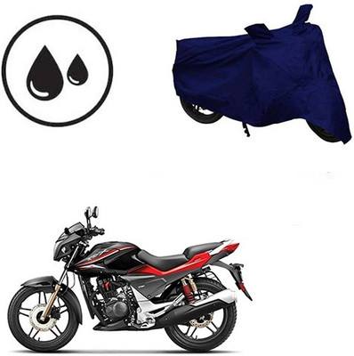 RPSENTTERPR Waterproof Two Wheeler Cover for Hero(CBZ Extreme, Blue)