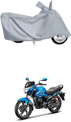 Coverit Two Wheeler Cover for Hero(Silver)