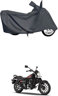Coverit Two Wheeler Cover for Bajaj(Grey)