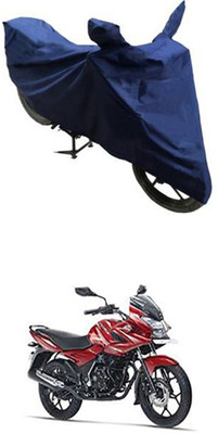 Toy Ville Two Wheeler Cover for Bajaj(Blue)