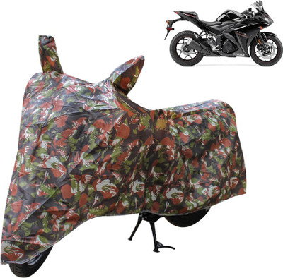 APNEK Waterproof Two Wheeler Cover for Yamaha(YZF R3, Multicolor)