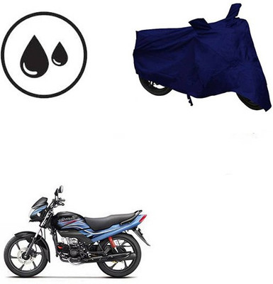 RPSENTTERPR Waterproof Two Wheeler Cover for Honda(Passion Pro, Blue)