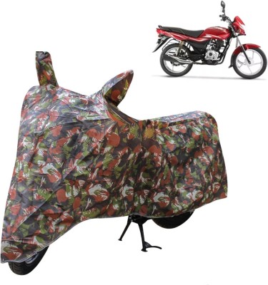 AutoRetail Two Wheeler Cover for Bajaj(Platina, Multicolor)