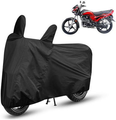 APNEK Waterproof Two Wheeler Cover for Hero(Passion Plus, Black)