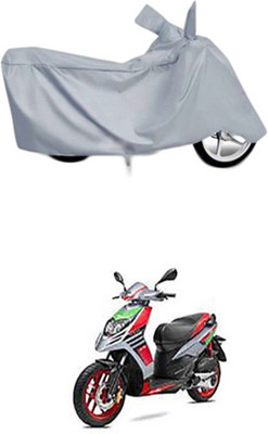 Coverit Two Wheeler Cover for Aprilia(Silver)