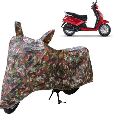 AutoRetail Two Wheeler Cover for Mahindra(Gusto, Multicolor)