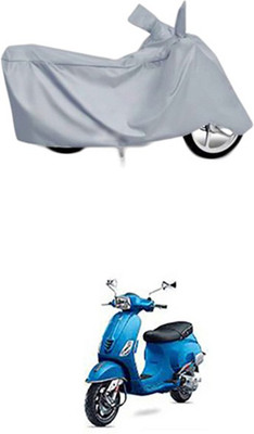 Coverit Two Wheeler Cover for Universal For Bike(Vespa SXL, Silver)