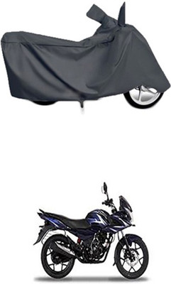 Coverit Two Wheeler Cover for Bajaj(Discover 150 f, Grey)