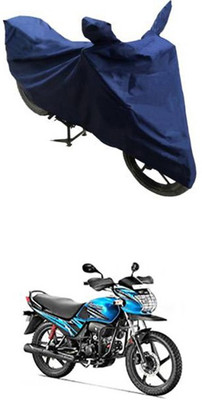 Toy Ville Two Wheeler Cover for Hero(Passion Pro TR, Blue)