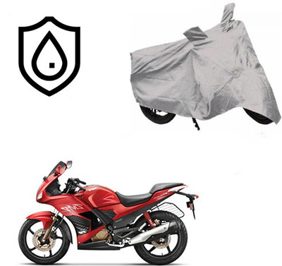 SRENTERPRISES Waterproof Two Wheeler Cover for Hero(Karizma ZMR, Silver)