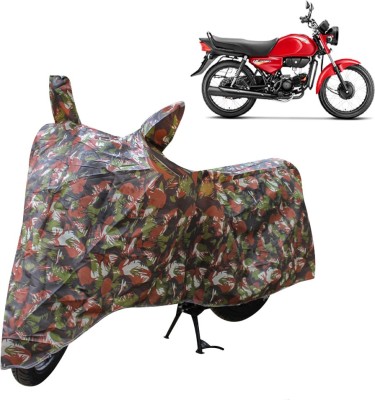 THE REAL ARV Two Wheeler Cover for Hero(CD Dawn, Multicolor)