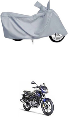 Coverit Two Wheeler Cover for Bajaj(Pulsar 180 DTS-i, Silver)