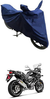 Toy Ville Two Wheeler Cover for Suzuki(V Strom 1000, Blue)