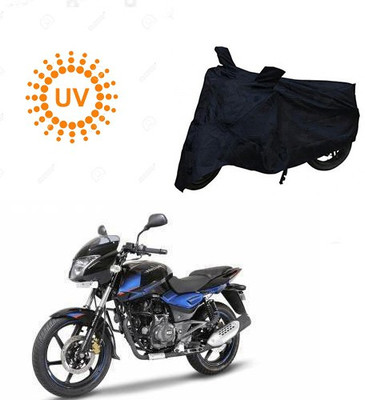 RPSENTTERPR Waterproof Two Wheeler Cover for Bajaj(Pulsar 150 DTS-i, Black)