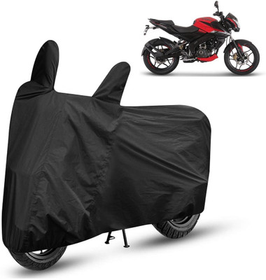APNEK Waterproof Two Wheeler Cover for Bajaj(Pulsar 160 NS DTS-i, Black)