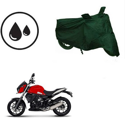 RPSENTTERPR Waterproof Two Wheeler Cover for Mahindra(Mojo, Green)