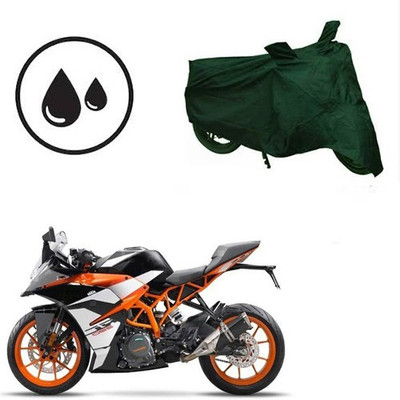 RPSENTTERPR Waterproof Two Wheeler Cover for KTM(RD 350, Green)