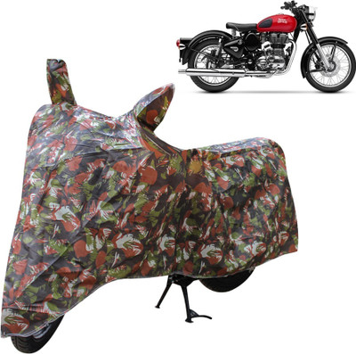 APNEK Waterproof Two Wheeler Cover for Royal Enfield(Classic 350, Multicolor)