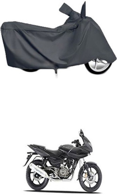Coverit Two Wheeler Cover for Bajaj(Pulsar 220 DTS-i, Grey)