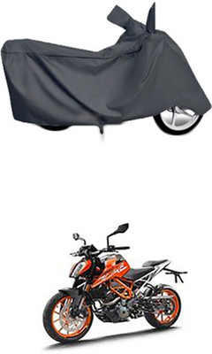 Toy Ville Two Wheeler Cover for KTM(Duke 390, Grey)