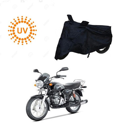 RPSENTTERPR Waterproof Two Wheeler Cover for Bajaj(Boxer, Black)