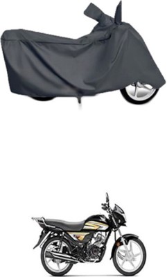 Toy Ville Two Wheeler Cover for Hero(CD 110 Dream, Grey)