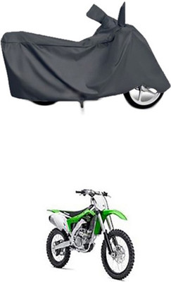 Coverit Two Wheeler Cover for Kawasaki(Grey)