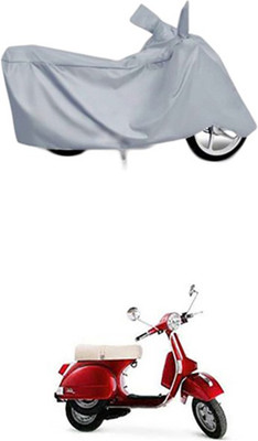 Toy Ville Two Wheeler Cover for LML(Silver)