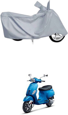 Coverit Two Wheeler Cover for Universal For Bike(Vespa VXL, Silver)
