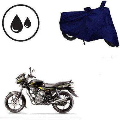 RPSENTTERPR Waterproof Two Wheeler Cover for Bajaj(Discover 100 DTS-i, Blue)