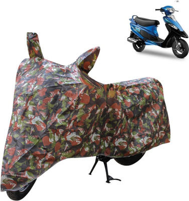APNEK Waterproof Two Wheeler Cover for TVS(Scooty Pep+, Multicolor)