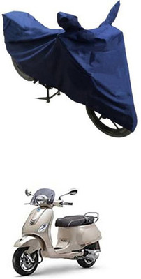 Coverit Two Wheeler Cover for Piaggio(Blue)