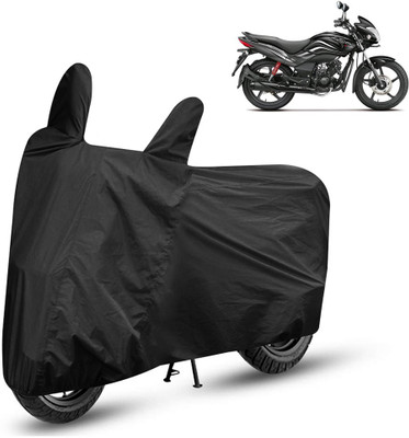 THE REAL ARV Two Wheeler Cover for Hero(Passion Xpro, Black)