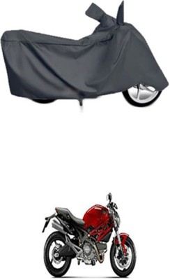 Coverit Two Wheeler Cover for Ducati(Monster 795, Grey)