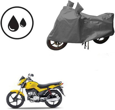 RPSENTTERPR Waterproof Two Wheeler Cover for Mahindra(Stallio, Grey)