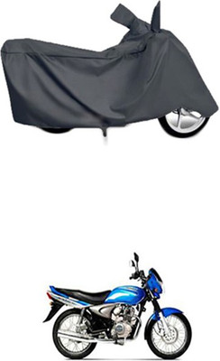 Coverit Two Wheeler Cover for Bajaj(Grey)