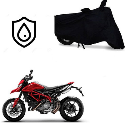 MMSSTAR Waterproof Two Wheeler Cover for Ducati(Hyperstrada, Black)