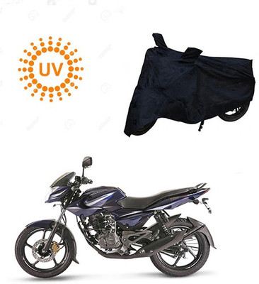 RPSENTTERPR Waterproof Two Wheeler Cover for Bajaj(Pulsar 135 LS DTS-i, Black)